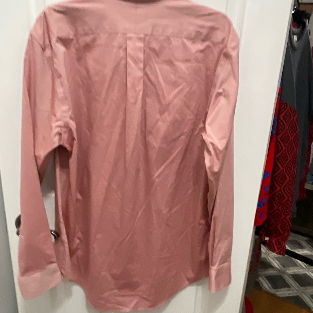 Lands end long sleeve button down 16 35 size - Picture 6 of 13